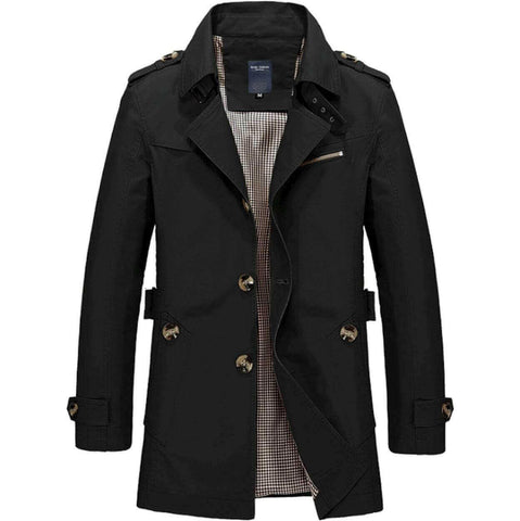 Mens Classic Trench Coat.