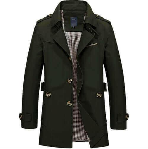 Mens Classic Trench Coat.