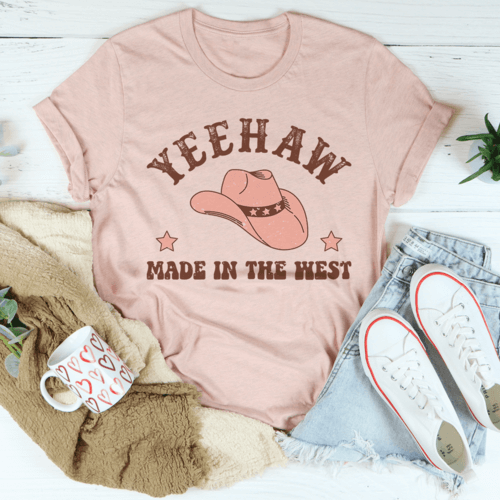 Yeehaw Cowboy Hat Tee